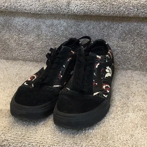 Vans Old Skool Glow Frights Shoes - Picture 3 of 5